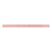 Blush Pink Valentines Solid Satinband (Vorderseite)