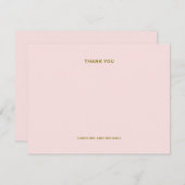 Blush Pink Vielen Dank, dass Sie sich die Karten m (Vorne/Hinten)