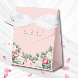 Blush Pink Vintag Garden Rose Kinderdusche Geschenkschachtel