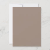 Blush Pink Wallpaper | Elegant Minimalist Design Dankeskarte (Rückseite)