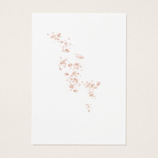Blush Pink Wasserfarbe Bridesmaid Ohrring Holder (Rückseite)