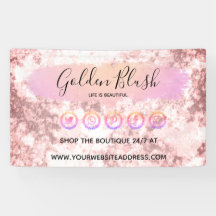 Blush Pink Wasserfarbe & Moderne Goldene geometris