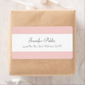 Blush Pink White Calligraphed Template Modernes (Insitu)