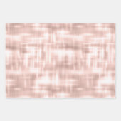 Blush Pink White Glam Geschenkpapier Set (Vorderseite)