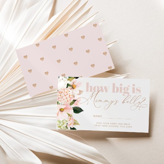 Blush pink wie groß ist die Bauchschutzkarte des M Begleitkarte