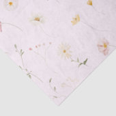 Blush Pink Wildblume Bloral Baby in Blüte Seidenpapier (Detail)