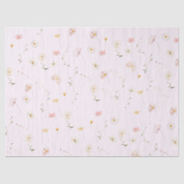 Blush Pink Wildblume Bloral Baby in Blüte Seidenpapier