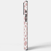 Blush Pink Zebra Animal Print iPhone Case-Mate iPhone Hülle (Rückseite / Links)