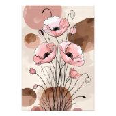 Blush Poppies Fotodruck (Vorne)