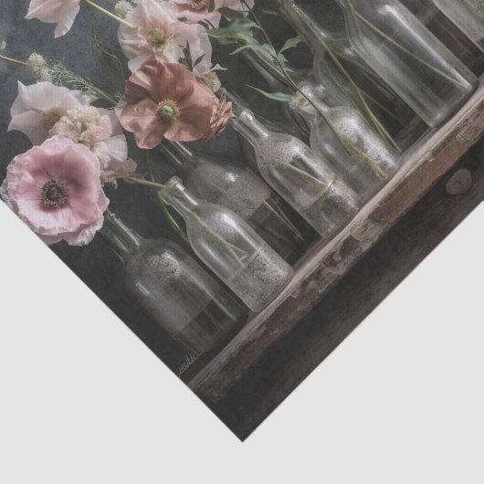 Blush Poppies Seidenpapier (Ausschnitt)