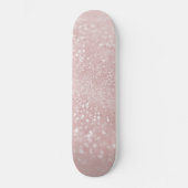 Blush Princess Glitzer #2 (Imitate Glitzer) #shiny Skateboard (Vorderseite)