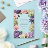 Blush Quartz, Soft Sage & Cloud Mauve Wedding Acryleinladungen (In Situ (Hochzeit))