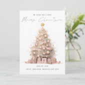 Blush Quirky Tree 2026 Kalender Frohe Weihnachten (Stehend Vorderseite)