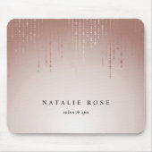 Blush Rain Personalisiert Mousepad (Vorne)