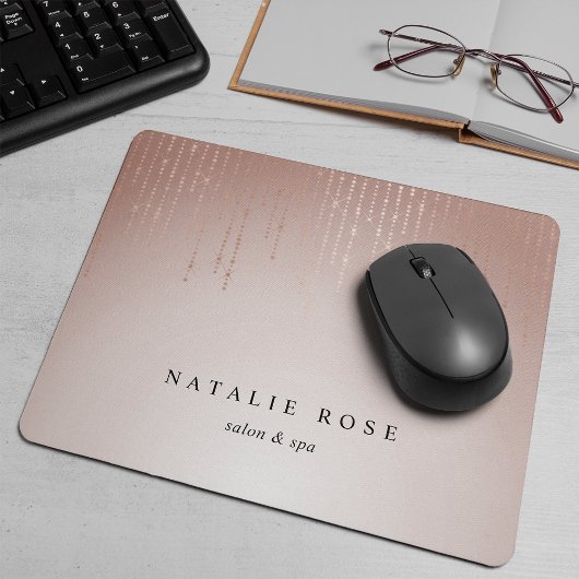 Blush Rain Personalisiert Mousepad