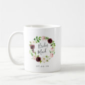Blush Romance Bridesmaid Kaffeetasse (Links)