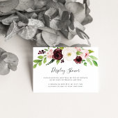 Blush Romance Display Showcard Begleitkarte