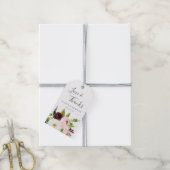 Blush Romance Gastgeschenk Hochzeit Geschenkanhänger (Mit Garn)