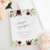 Blush Romance Wedding Einladung