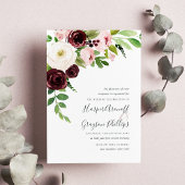 Blush Romance Wedding Einladung