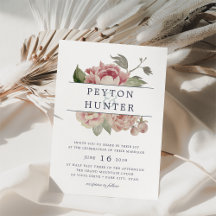 Blush-Rose-Einladung