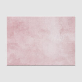 Blush & Rose Gold Gerahmte Wasserfarbenhochzeit Seidenpapier