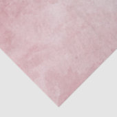 Blush & Rose Gold Gerahmte Wasserfarbenhochzeit Seidenpapier (Ausschnitt)