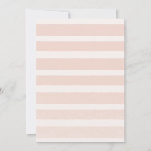 Blush & Rose Gold Law School Graduation Party Einladung (Rückseite)