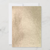 Blush Rose Gold Pampas Gras Einladung (Rückseite)