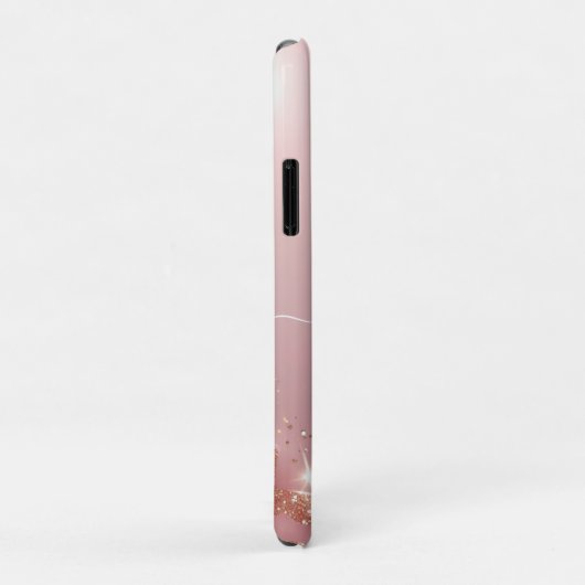 Blush Rose Gold Personalisiert iPad Case - Custom (Hinten/Rechts)