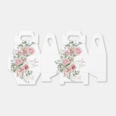 Blush Rose Greenery Eucalypt 55th Birthday Geschenkschachtel (Ungefaltet)