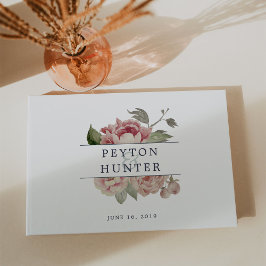 Blush-Rose-Hochzeit Gästebuch