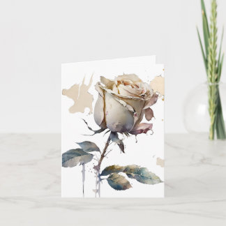 Blush Rose Love Card Karte