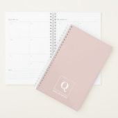 Blush Rose Personalisierter 2026 Planer (Anzeige)
