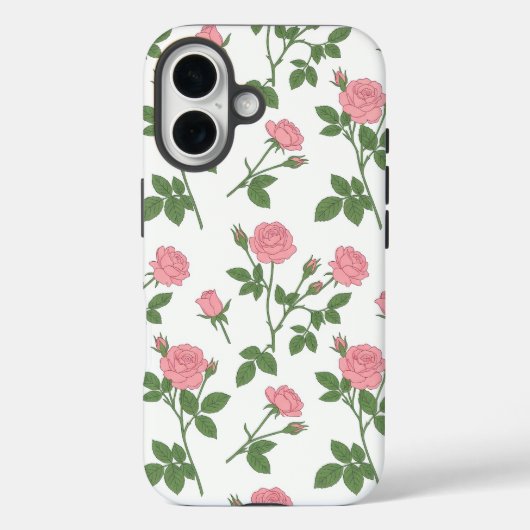 Blush-Rosengarten | Rosa Rosen Blumen iPhone-Hülle Case-Mate iPhone Hülle (Rückseite)