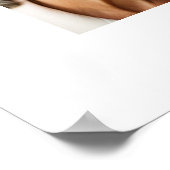 Blush Roses 55th Wedding Anniversary Photo Welcome Poster (Ecke)