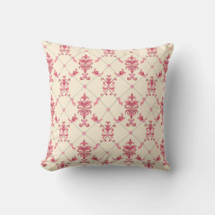 Blush Royal Lattice Princesscore Kissen