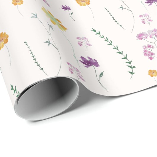 Blush Rustic Fairy Garden Geschenkpapier (Rolleneckpunkt)