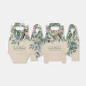 Blush Sage Floral Wedding Geschenkschachtel (Ungefaltet)