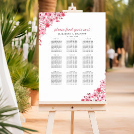Blush Sakura Wedding – Spring Floral  Poster