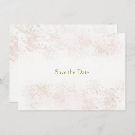 Blush Save the Date (Vorne/Hinten)