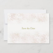 Blush Save the Date (Vorderseite)