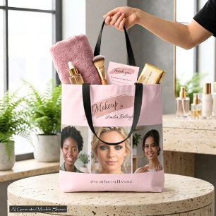 Blush Script 3 Foto-Portfolio-Salon-Marken-Promo Tasche