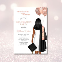 Blush Sie glaubte, dass sie eine Graduiertenparty 