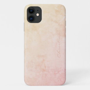 Blush-Signatur auf Rosé bis Champagne Ombré XS Max Case-Mate iPhone Hülle