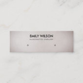 BLUSH SILVER STUDIEREN EARRING DISPLAY LOGO MINI VISITENKARTE (Vorderseite)