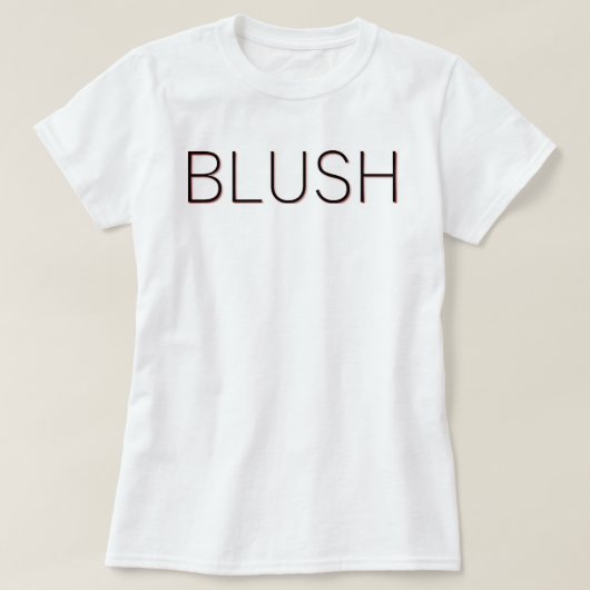 Blush Sleeve T - Shirt (Design vorne)