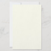 Blush Sonnenblumen Einband Schriftpapier Briefpapier (Rückseite)