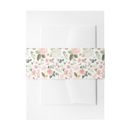 Blush Spring Floral Muster | Einladungsbanderole