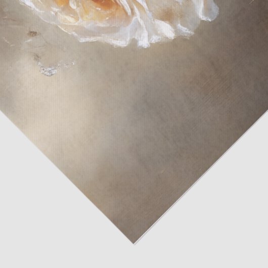 Blush Stillness Roses Decoupage Seidenpapier (Ausschnitt)